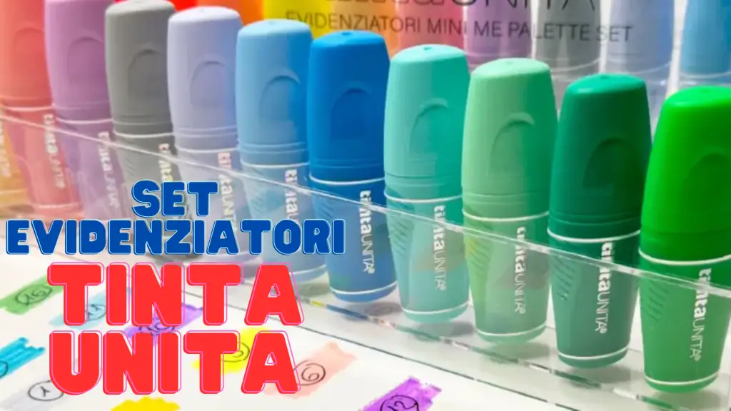 Set evidenziatori Tinta UNITA